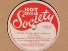 78 rpm Chicago Loopers Hot Record Society 1 in E (Bix Beiderbecke)