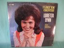 Loretta Lynn, I Like Em Country, Decca Records DL 4744, 1966 SEALED, Country