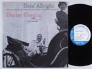 DEXTER GORDON Doin' Allright BLUE NOTE LP VG++ stereo Liberty