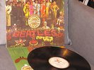 Beatles deut. LP: Sgt. Pepper's Lonely SMO 81045 Swiss Export Bastelbogen TOP
