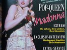 MADONNA Popcorn Magazine 1990 BLOND AMBITION PROMO Mag Jason Donovan Photos RARE