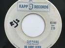 BIG DANNY OLIVER Sapphire Mod R&B Soul Single (Kapp)*HEAR