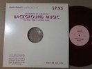 BACKGROUND MUSIC Audio Artist’s 16? RPM LP colored red vinyl muzak NM-