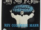 Rev. Columbus Mann - They Shall Be Mine LP - Tamla Rare Black Gospel DG VG+