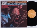 TEDDY EDWARDS/HOWARD MCGHEE Together Again  CONTEMPORARY LP NM