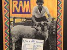 PAUL McCARTNEY BEATLES  - RAM 1971 LP WITH RARE STICKER