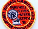 WIGAN CASINO FAREWELL OLDIES NORTHERN SOUL PATCH 1981- ORIGINAL