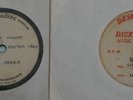RARE EMIDISC ACETATE 45 X2 Love Affair Lincoln County BACKING & RHYTHM TRACKS
