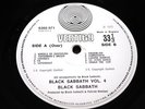 BLACK SABBATH VOLUME IV VERTIGO Nr MINT 1ST EVER PRESS UK ARCHIVE AUDIO