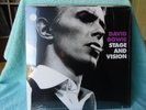 DAVID BOWIE. STAGE AND VISION. MINT / SEALED WHITE VINYL FM BROADCAST LP.