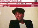 Stephanie Mills Never Knew Love Like This Before Vinyl Single 12inch NEAR MINT