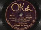 78 RPM -- Papalia and His Orchestra, Okeh 40347, V+  Jazz