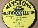Hillbilly 78 RPM Bill Haley And The Saddle Men Keystone Lbl. Deal Me A Hand