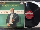 AUDIOPHILE BARTOK ANSERMET LONDON CS 6086 FIRST PRESSING STEREO LP