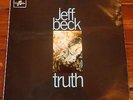 UNIQUE JEFF BECK PACKAGE-TRUTH LP + HI-HO SILVER LINING 45 + PRESS CUTTINGS