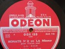 HENRYK SZERYNG BACH SONATA & PARTITA N°2 FOR VIOLIN ODEON ODX 123  ??