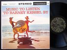 BARNEY KESSEL Music To Listen To LP CONTEMPORARY S7521 US '57 DG Shelly Man NM
