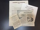 Rare American Recording Society Membership Card Welcome Letter JAzz Booklet Lot