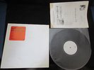Cyndi Lauper True Colors Japan Promo White Label Test Press Vinyl LP Press Sheet
