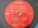 Message Général Lattre de Tassigny Indochine Disque 78 Tours EX +