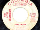 Rare PROMO Columbia 45 GIGI & THE CHARMAINES 