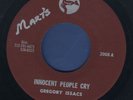 1985 GREGORY ISAACS-INNOCENT PEOPLE CRY-MART'S-1974-REGGAE 45 7