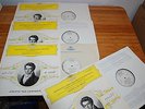 Amadeus Quartet Beethoven String Quartets 5 DGG 60s White Label Promo LPs NM