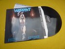 Warrant – First Strike (EX/EX) insert inner r?re Thrash Metal 1º press  lp ç