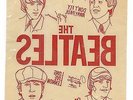 BOYFRIEND COMIC 1964 FREE GIFT RARE BEATLES IRON ON TRANSFER UNUSED