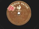70p.  Carlo Albani - Le Prophete-Roi du ciel & La Juive-Rachel quand - Pathe 175