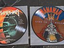Manowar 2x rares Picture Vinyl ,,Defender of Steel,, ,,Live in Holland,,