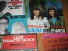 SINGLES, Vinyl, 25 St, 60er, 70er, z.B. Beach Boys, Jonny Rivers