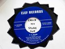 CHARLIE PARKER  K C BLUES  VG++ SHE ROTE  CLEF RECORDS 1101 RARE   JAZZ 45
