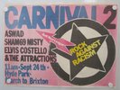 Rock Against Racism Carnival 2 Poster 1978 Brixton Elvis Costello Sham 69 Misty