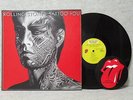 ROLLING STONES TATTOO YOU 1981 LP PICTURE & LYRIC W/INSERT +2  STICKER Promo