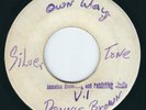 Dennis Brown - In Their Own Way / Dub - Flame 7