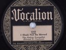 Black Gospel 78 GUITAR EVANGELIST I Shall Not Be Moved VOCALION HEAR