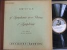 SCHERCHEN / BEETHOVEN symp. nos 9 & 1 / DUCRETET-THOMSON