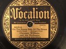 Vocalion 2630 CLARENCE WILLIAMS ORCH  Sunny Side Of Street JAMES P 78 rpm E 1934