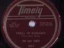 Doo-Wop 78 GAY TUNES Thrill Of Romance TIMELY HEAR