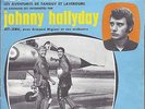 Johnny Hallyday 45 tours SP deux titres les chevaliers du ciel avec pochette