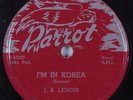 Blues 78 J.B. LENOIR I'm In Korea PARROT HEAR