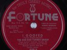 Jazz 78 BOO BOO TURNER GROUP I Goofed FORTUNE HEAR kenny burrell