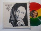 BOB MARLEY & WAILERS -Legend on Tuff Gong HEMP cover, Rasta color vinyl 2004 NM
