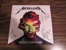 Metallica Hardwired To Self Destruct Signed Auto Vinyl LP Record Rare