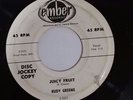 Rudy Greene – Juicy Fruit / You're The One For Me - DJ Promo Rare R&B Blues 45