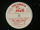 Benny Goodman Carnegie Hall.  Special for Radio Stations 4 Record set 78rpm 12