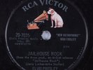Rock N' Roll 78 ELVIS PRESLEY Jailhouse Rock RCA VICTOR HEAR