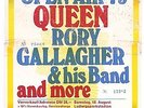 Queen, Rory Gallagher  In Concert 1979  Ticket / Konzertkarte / Eintrittskarte