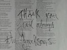 Michael Jackson signed LP 